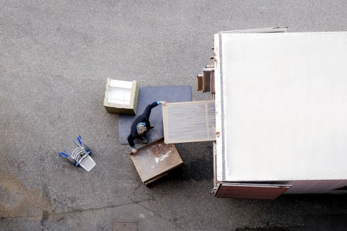 Secure storage solutions during a commercial move